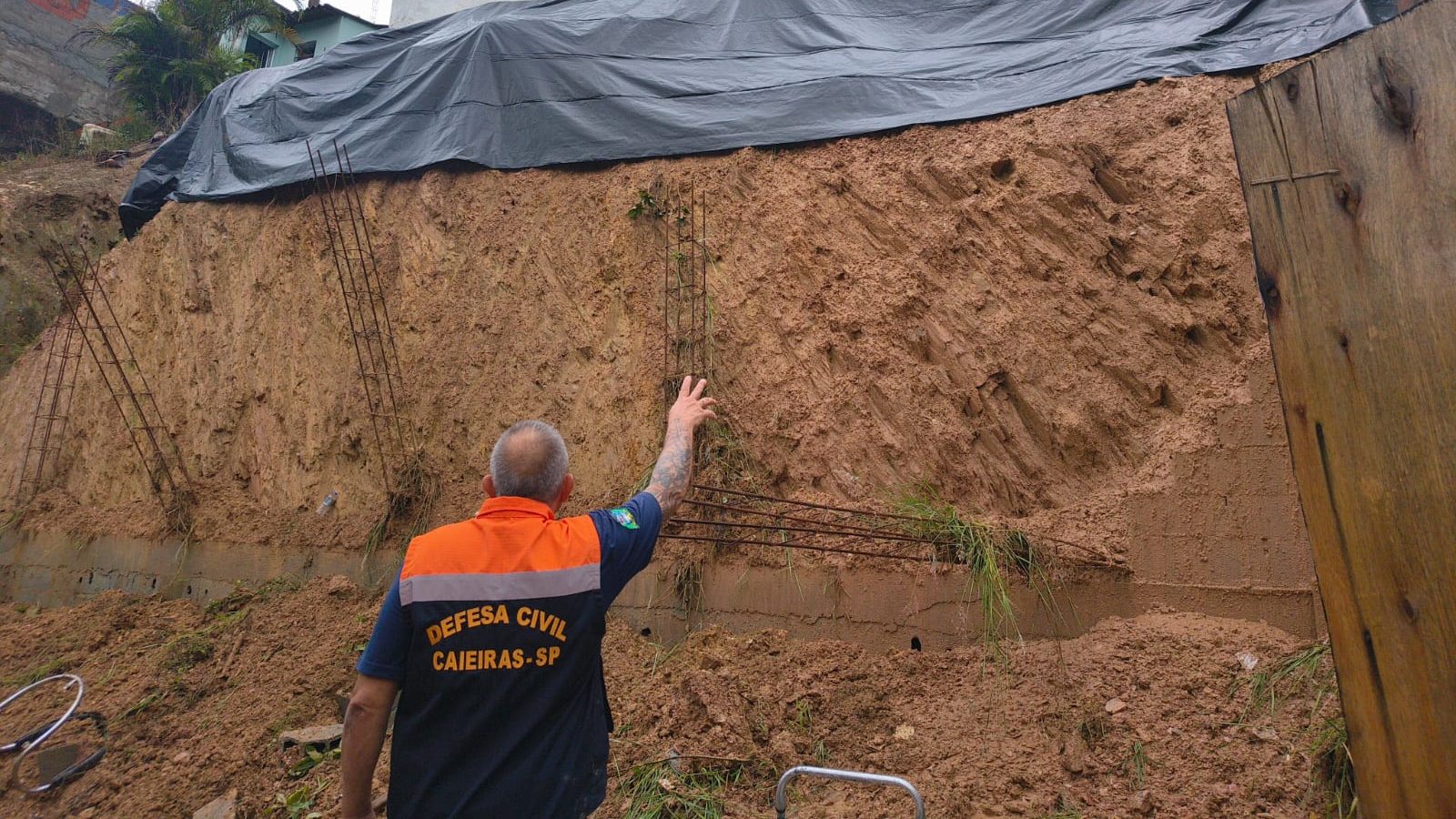 10 cidades do Vale correm risco de deslizamentos, segundo Defesa Civil