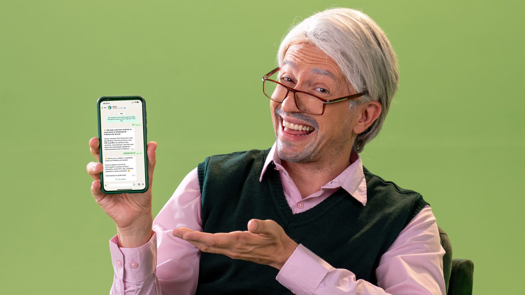 Prefeitura de Jacareí lança a "Jaque", assistente virtual inteligente que facilita atendimento ao cidadão via WhatsApp