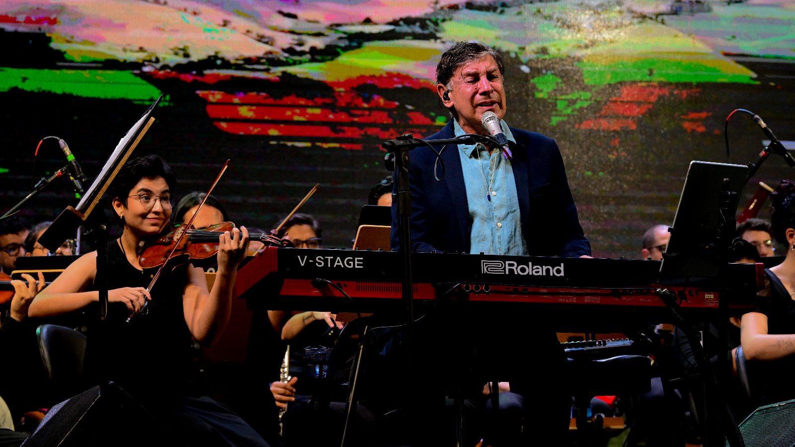 O encerramento da Festa do Mineiro em imagens: galpão lotado acompanha show de Flávio Venturini com a Orquestra Joseense