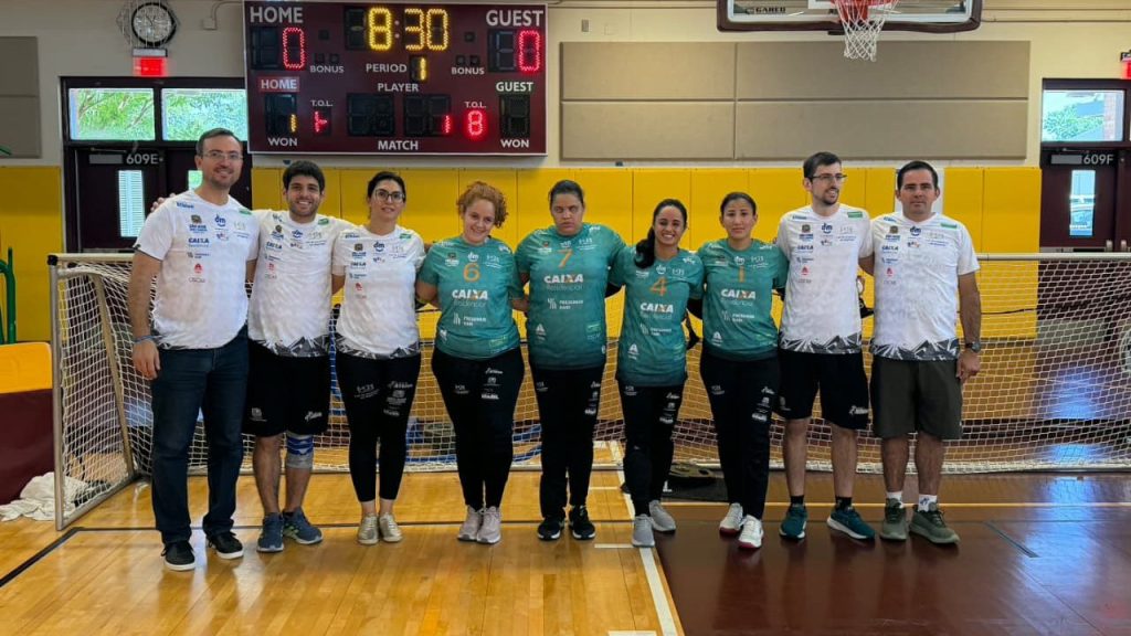 Instituto Athlon conquista título inédito no goalball feminino em torneio internacional nos EUA