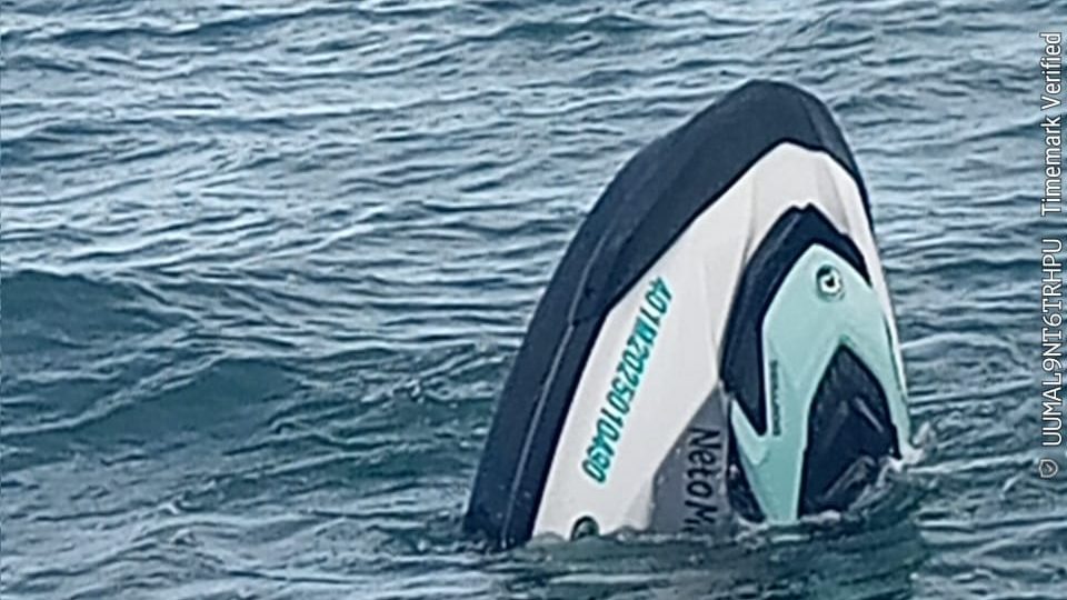Moto aquática de casal desaparecido em Ilhabela é encontrada em alto-mar; buscas continuam