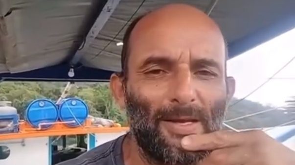 Pescador que encontrou mulher à deriva em Ilhabela conta como foi o resgate