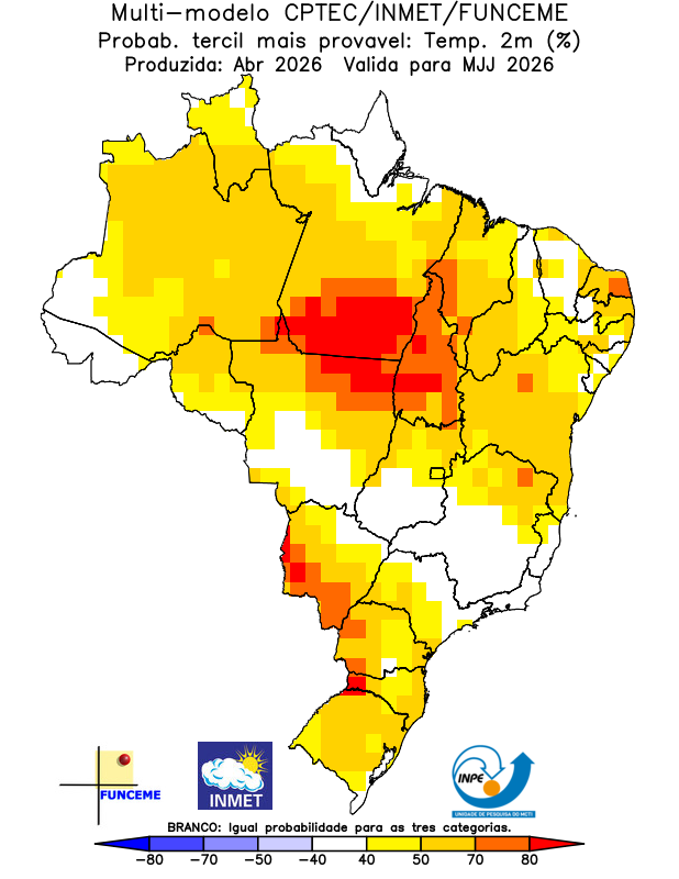 Previsão do INPE indica que inverno será mais quente e seco em SP