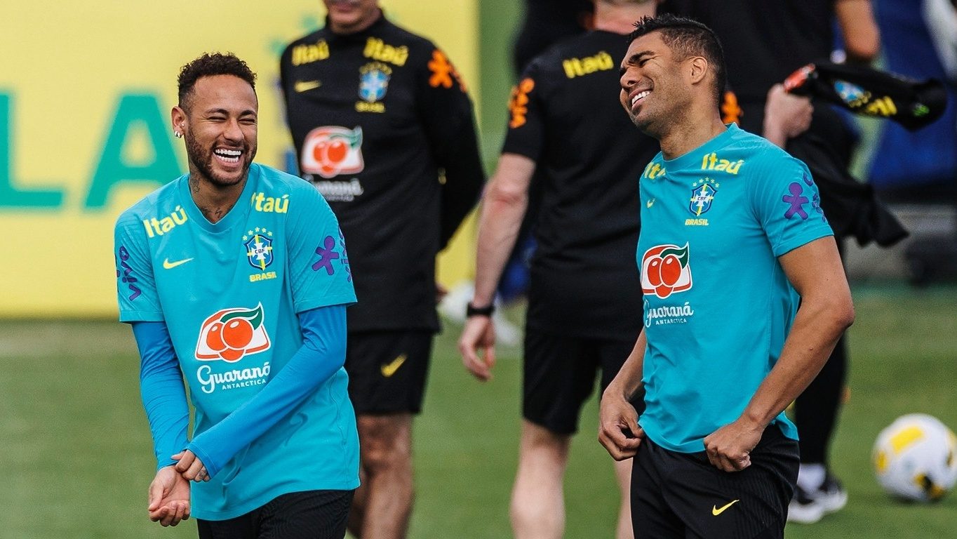 ‘Conheço desde criança, quando morava em SJC’: Casemiro fala sobre amizade com Neymar e Copa