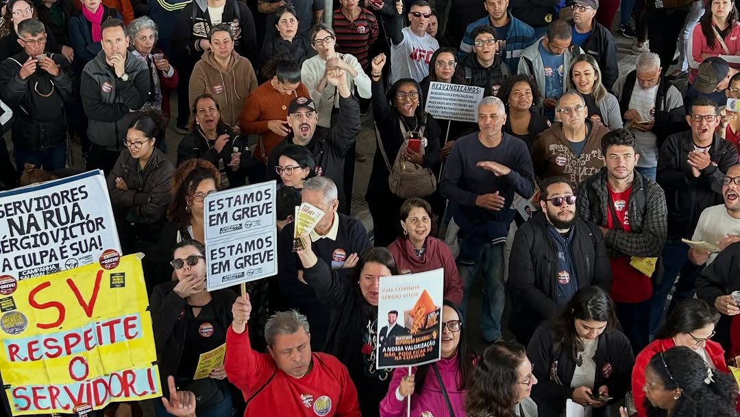 Greve dos servidores municipais de Taubaté entra na terceira semana sem acordo; audiência de conciliação acontece hoje