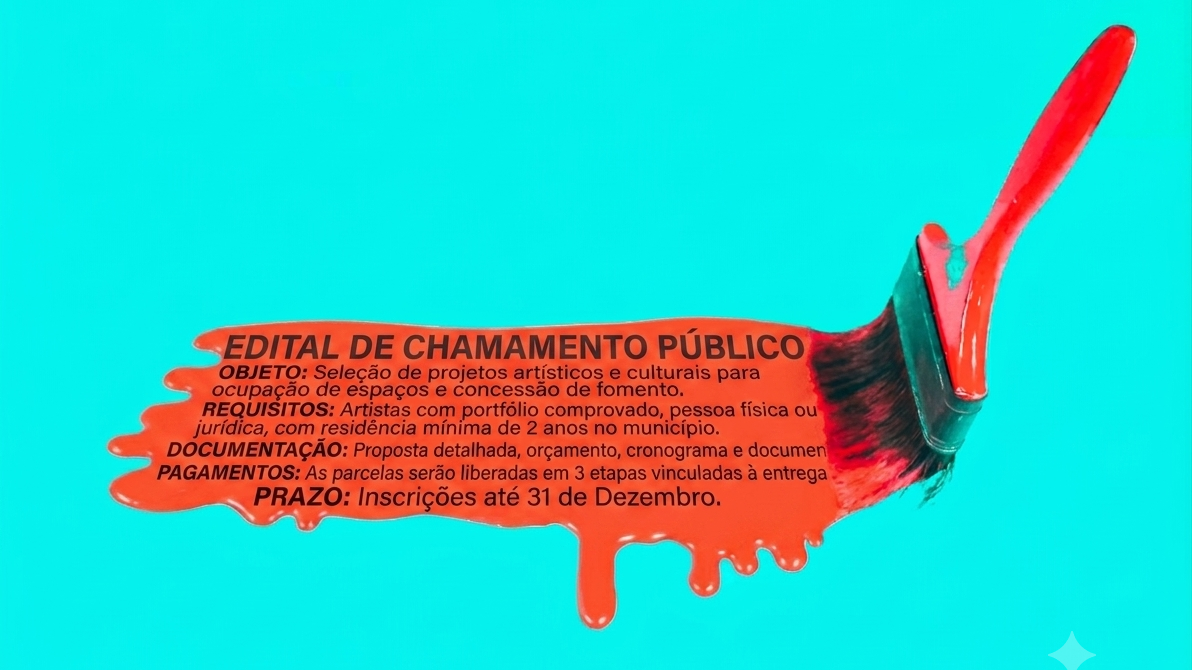 Os editais de cultura e a cena artística