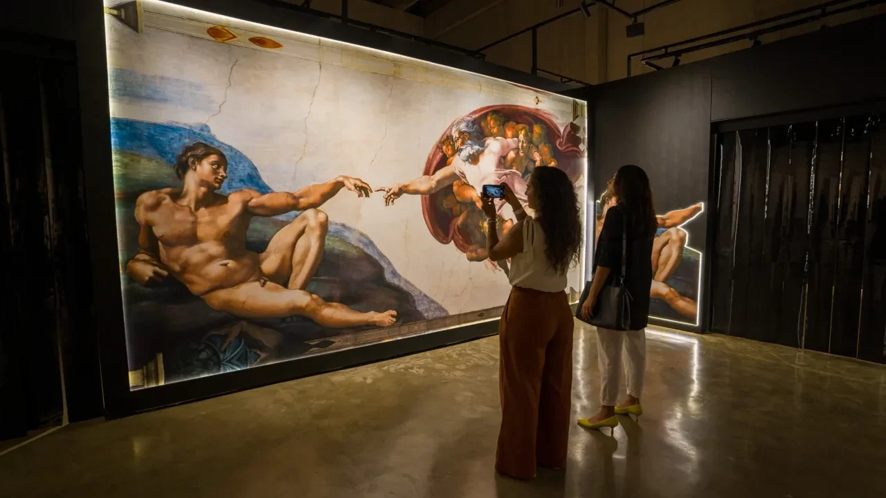 Depois de NY e Londres, São José recebe exposição com obras de Michelângelo na Capela Sistina em tamanho real
