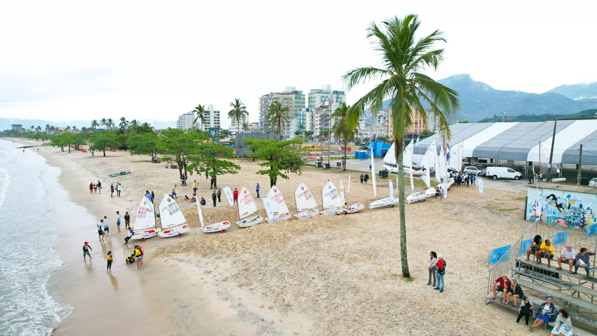 1ª edição do Festival de Vela de Caraguatatuba juntou mais de 2 mil pessoas