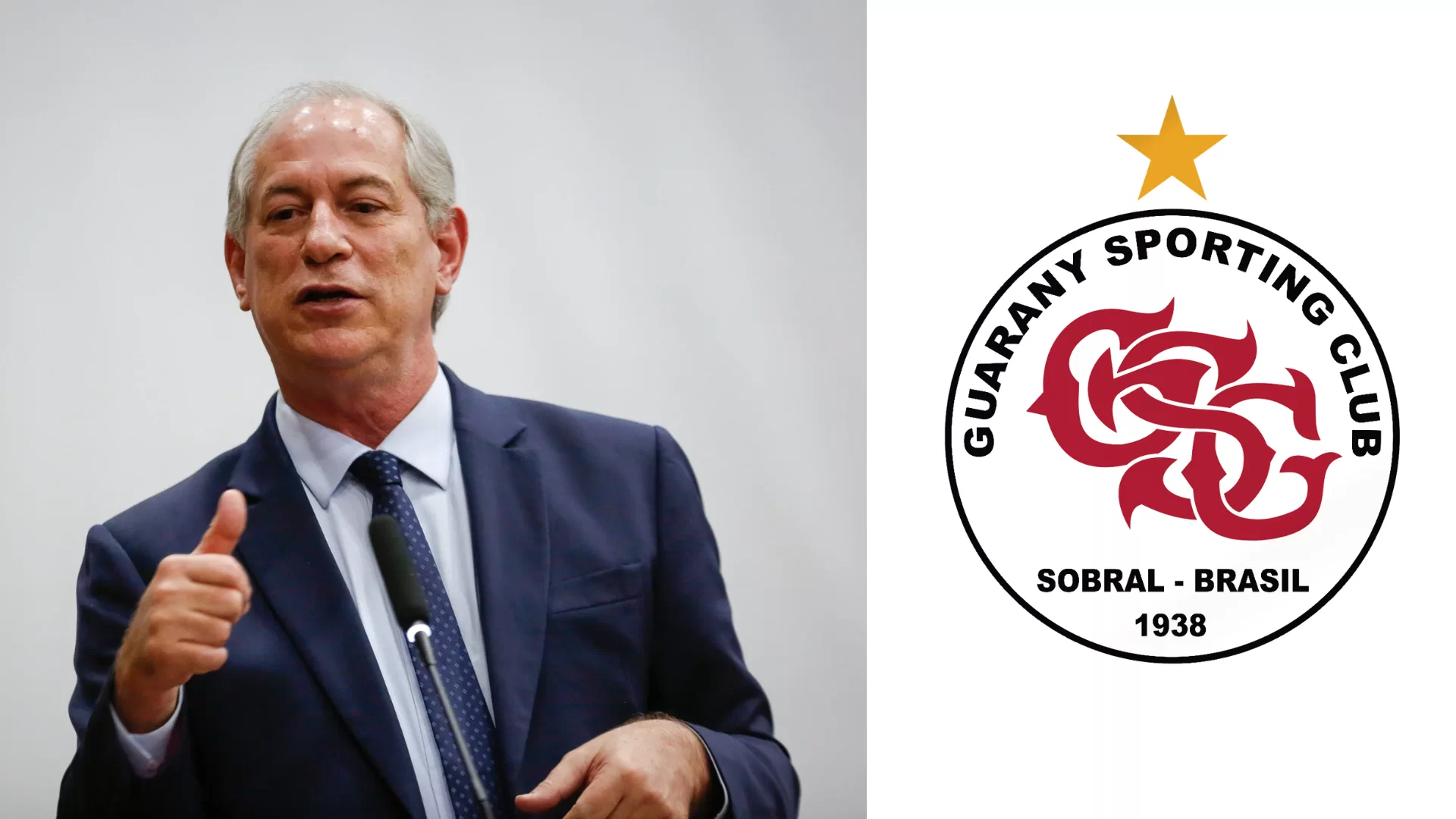Ciro Gomes é torcedor do Guarany de Sobral