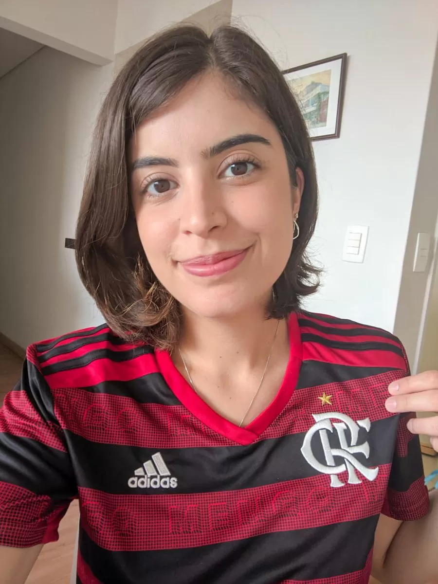 Tabata Amaral é flamenguista