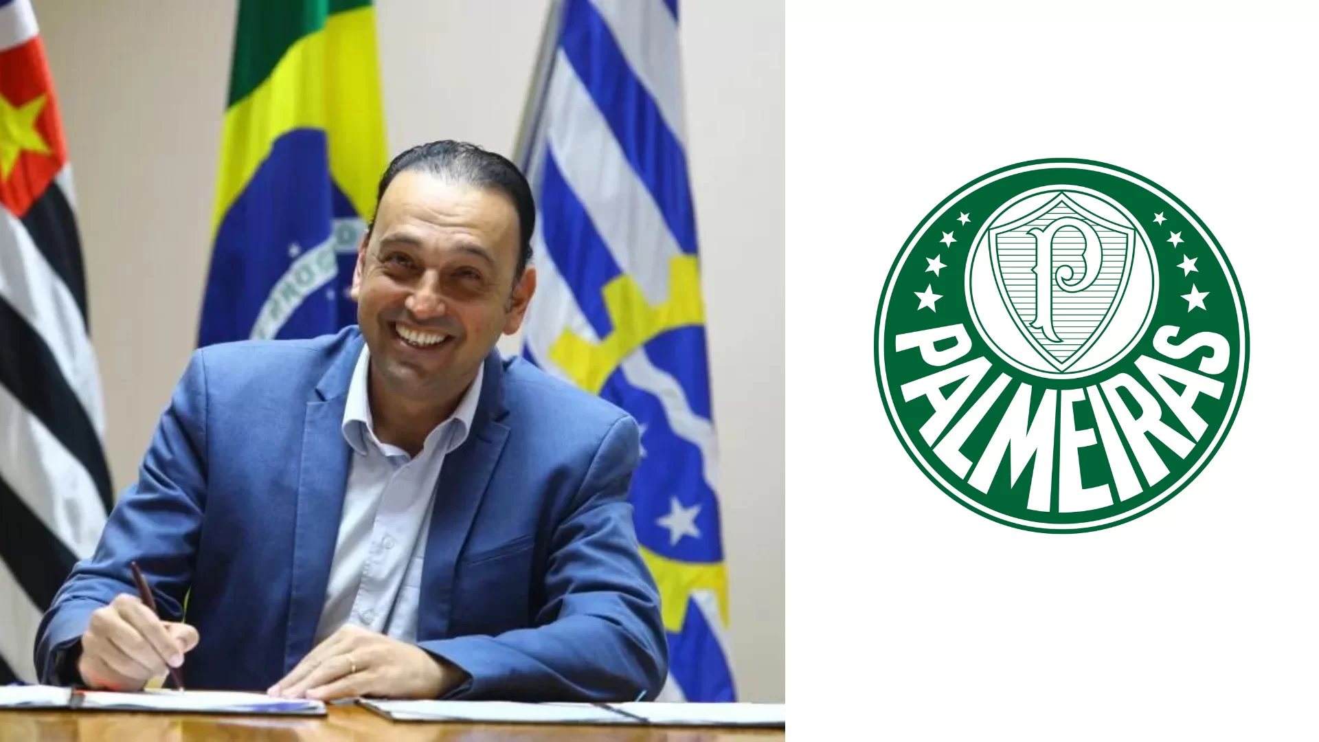 Felicio Ramuth torce para o Palmeiras