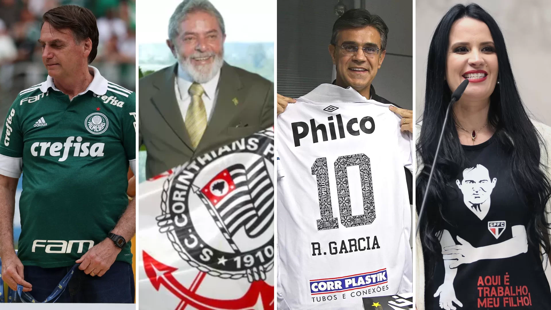 Time dos principais candidatos às eleições desse ano