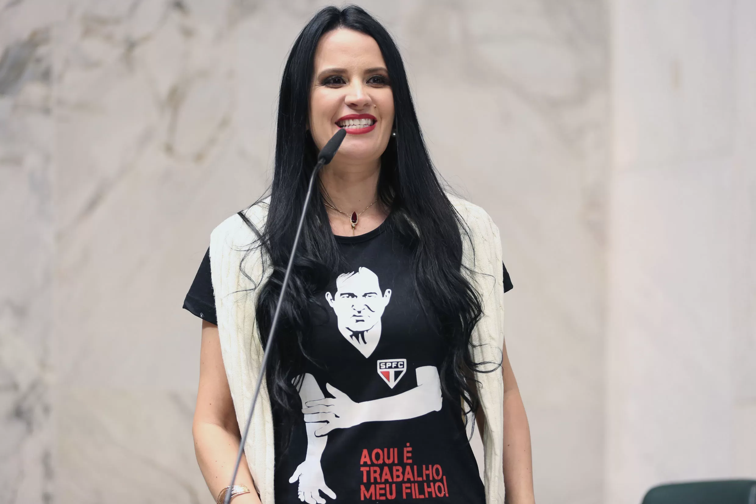 Leticia Aguiar é são paulina