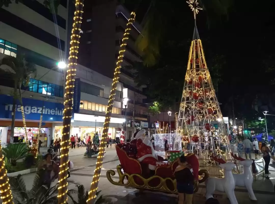 Decoração do Natal em Taubaté