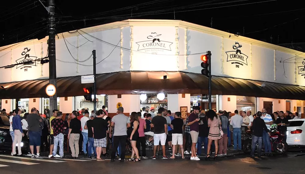 Tradicional, o Bar do Coronel também é uma das opções em SJC para assistir a Copa do Mundo