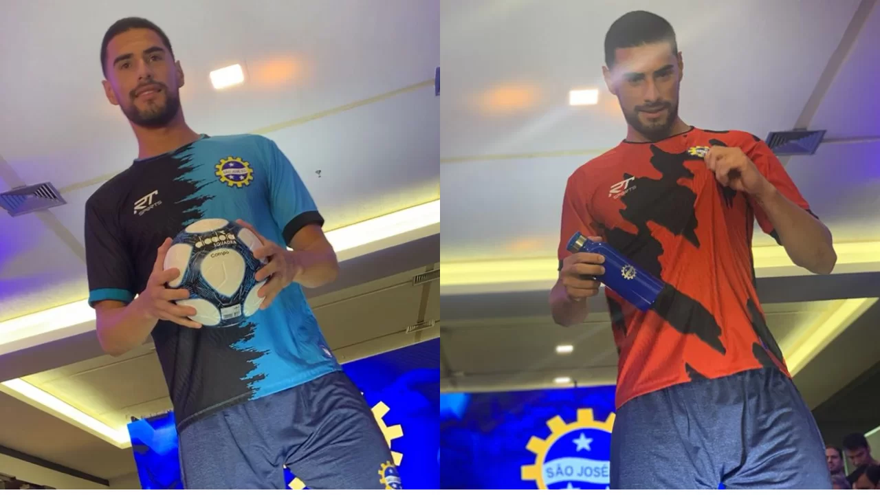 Camisas de goleiro do São José EC