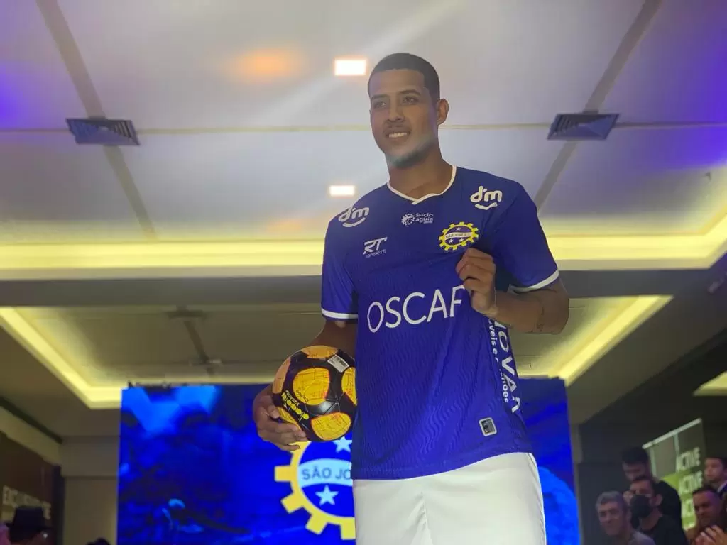Camisa azul do São José EC para a temporada 2023