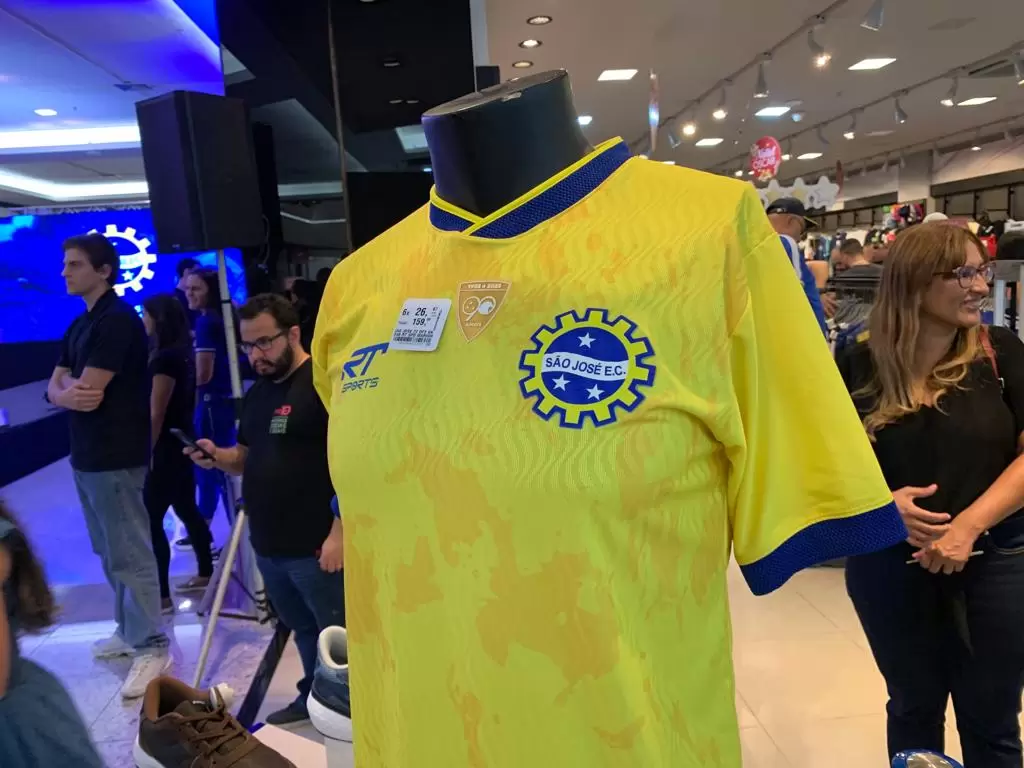 Camisa amarela do São José EC para a temporada 2023