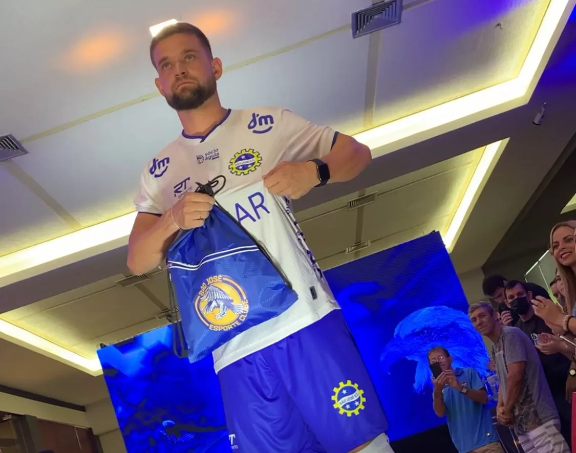Camisa branca do São José EC para a temporada 2023