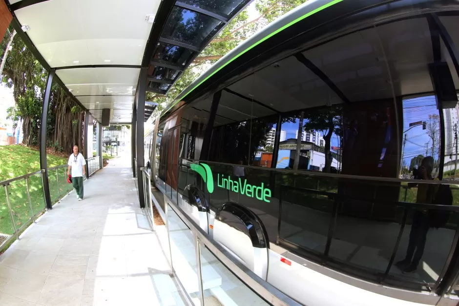 Linha Verde em operação no transporte público de SJC