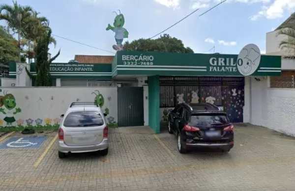 fachada do berçário grilo falante.