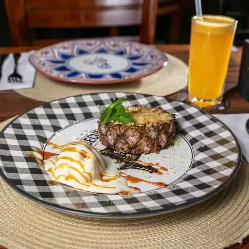 Abacaxi na Brasa do Canto do Galeto em São José; estabelecimento faz parte do Restaurant Week