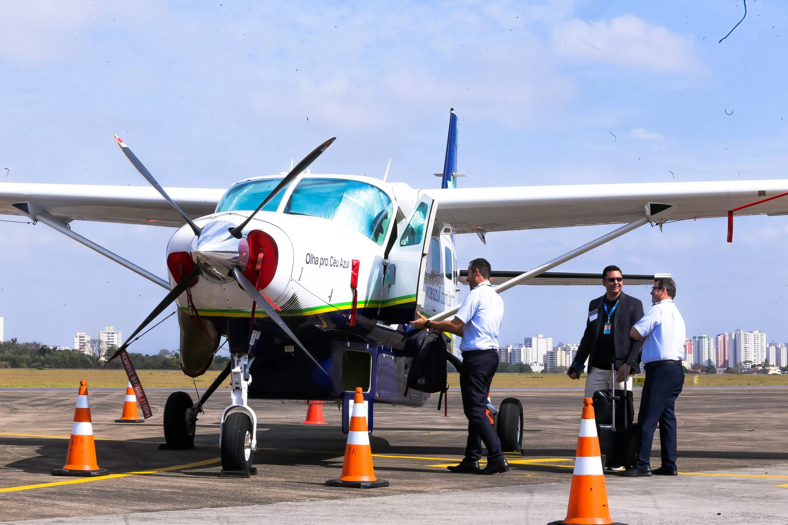 Cessna Grand Caravan, avião que será utilizado nos voos da Azul em São José