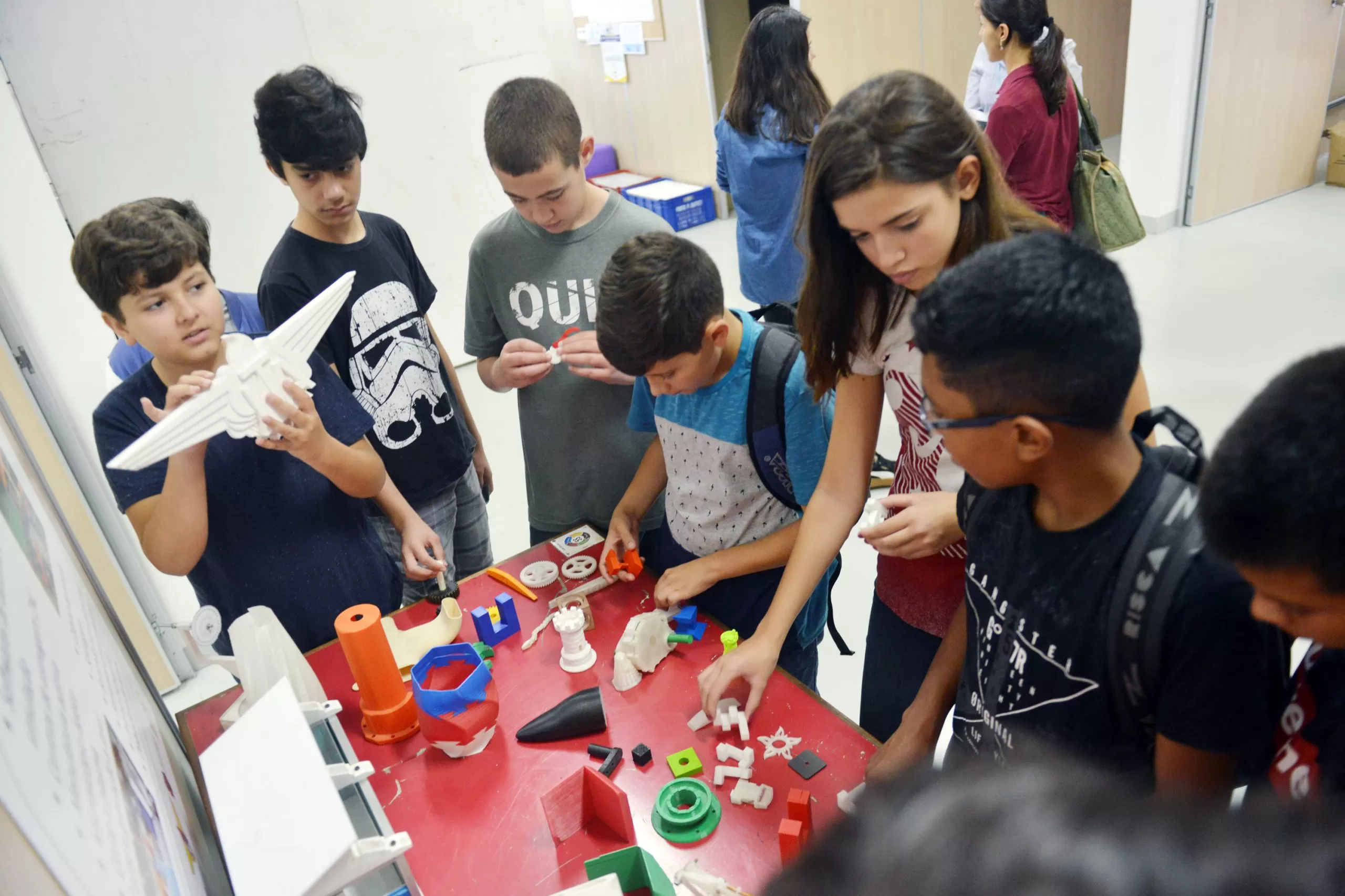 Alunos de São José no programa decolar, que abrange estudantes superdotados