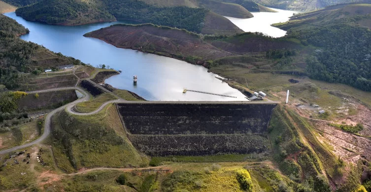 Represa de paraibuna; onde mulher foi encontrada morta