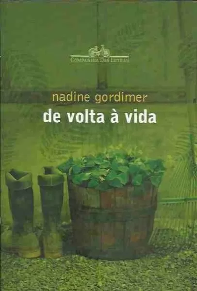 capa do livro de volta a vida de nadine gordimer