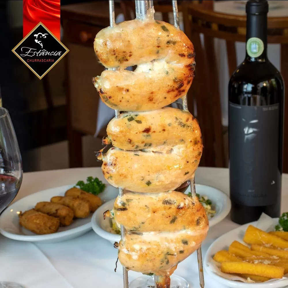 Linguiça Cuiabana, da churrascaria Estância
