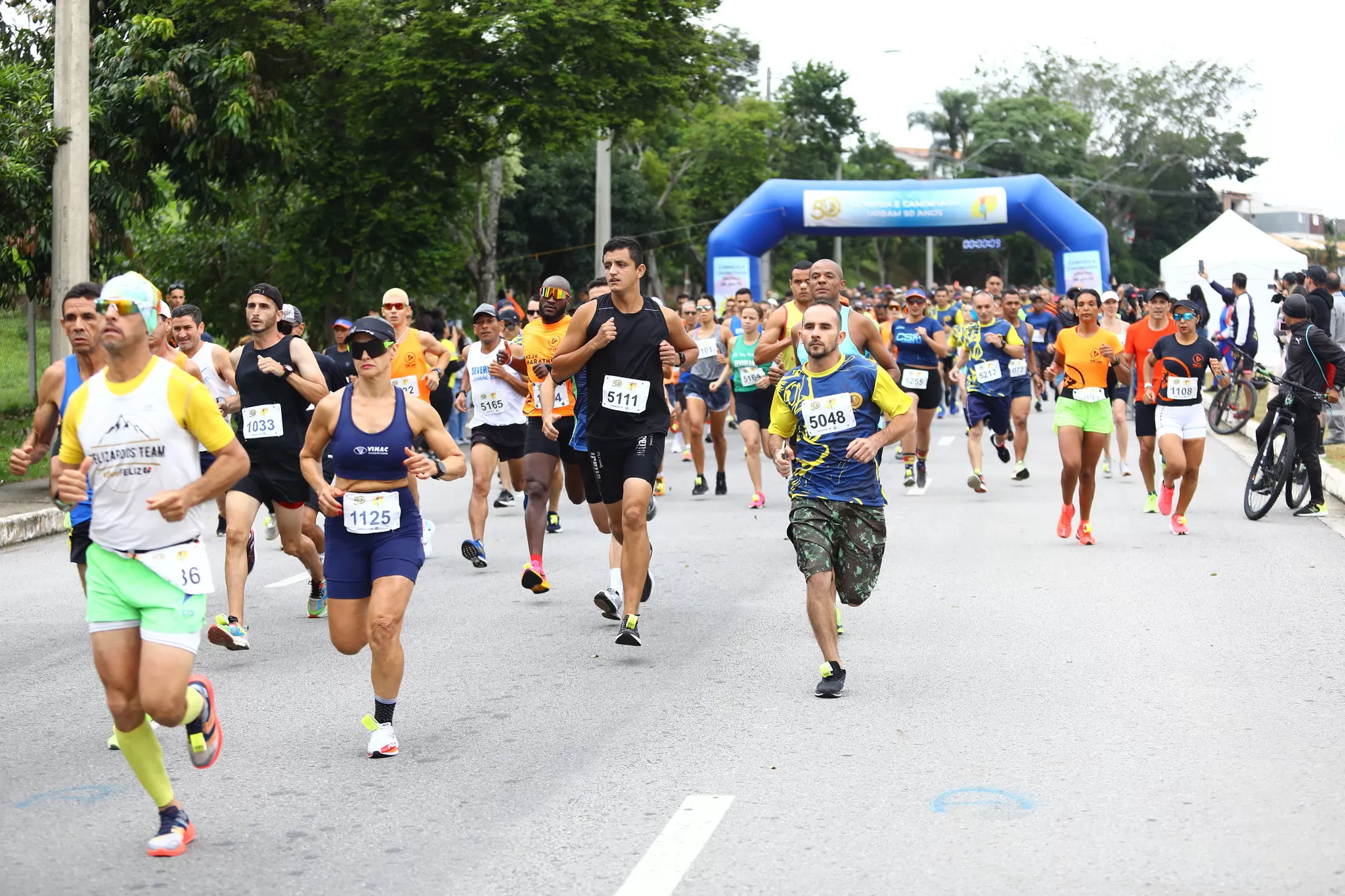 Corrida de rua em São José dos Campos