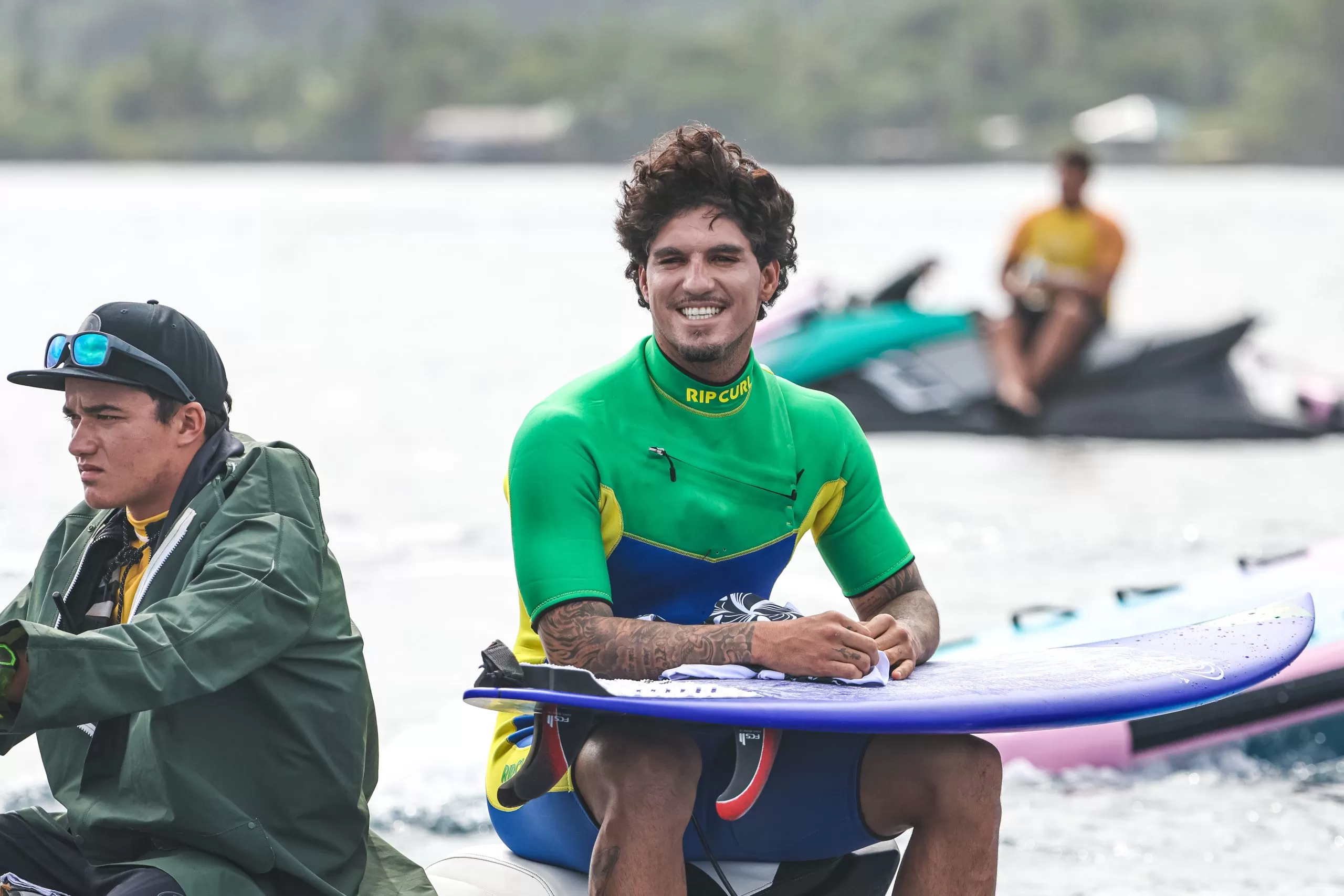 Gabriel Medina vai disputar medalha do surfe nas Olimpíadas de Paris (Crédito: William Lucas/COB)