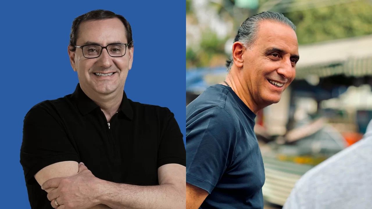 Anderson e Cury estão empatados em mais uma pesquisa sobre as eleições em São José dos Campos (Créditos: Divulgação)