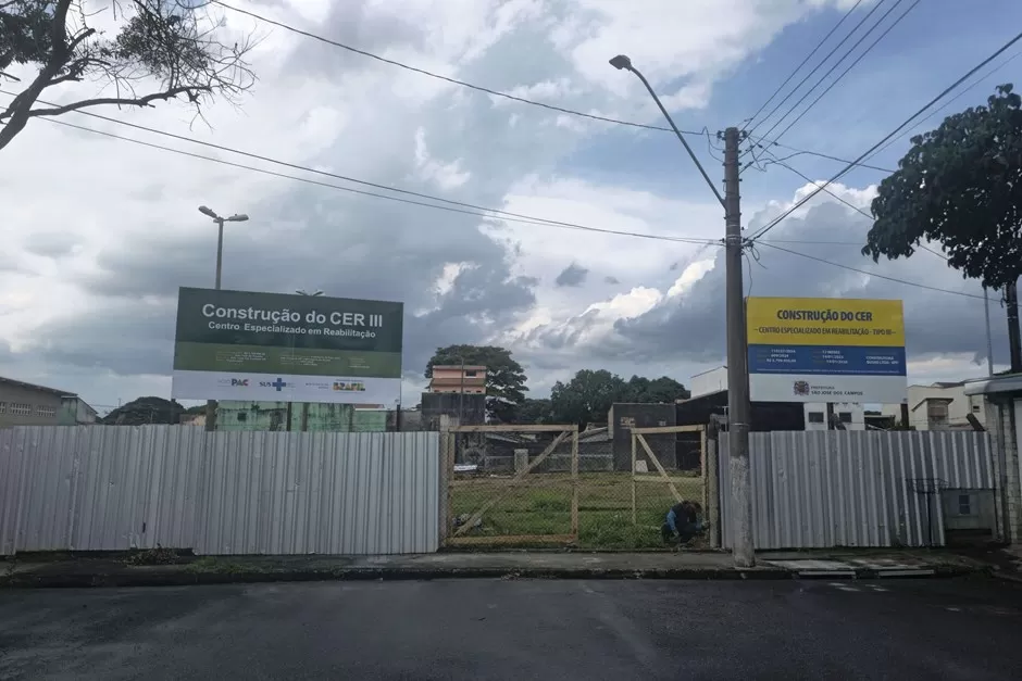 área onde será construído o novo cer