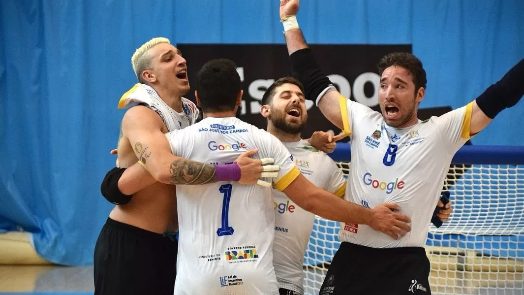 No gol de ouro, Goalball de São José é campeão mundial na Finlândia