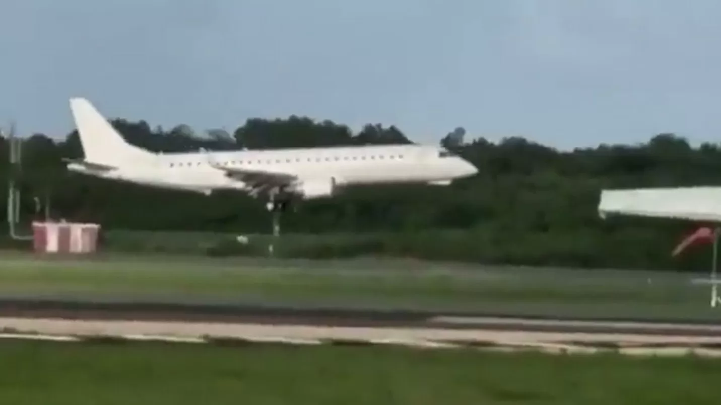 Avião da Embraer faz pouso de emergência na República Dominicana após problema no trem de pouso