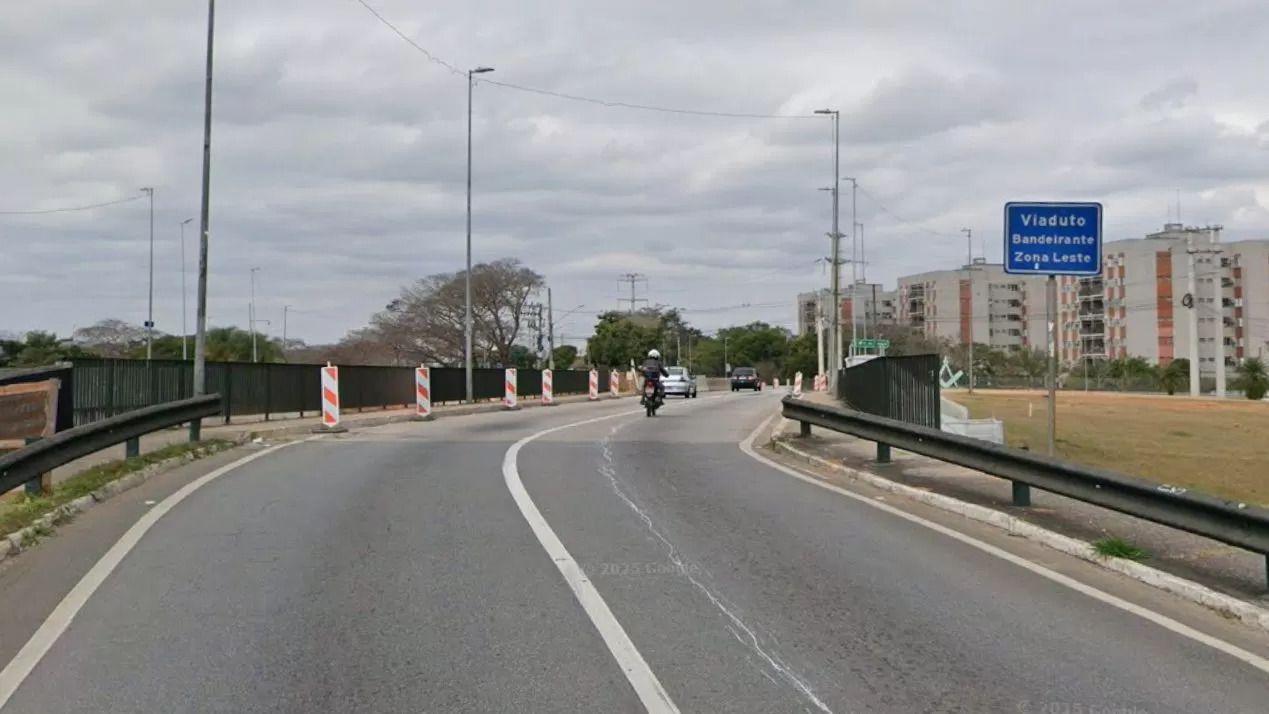 Interdição no Viaduto Bandeirante é suspensa; estrutura será desmontada e substituída no futuro 