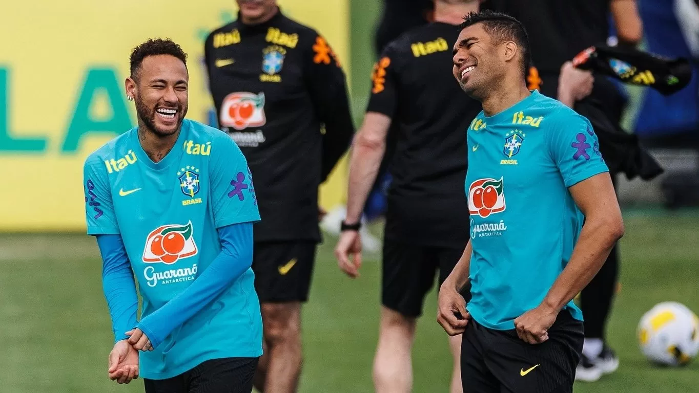 ‘Conheço desde criança, quando morava em SJC’: Casemiro fala sobre amizade com Neymar e Copa