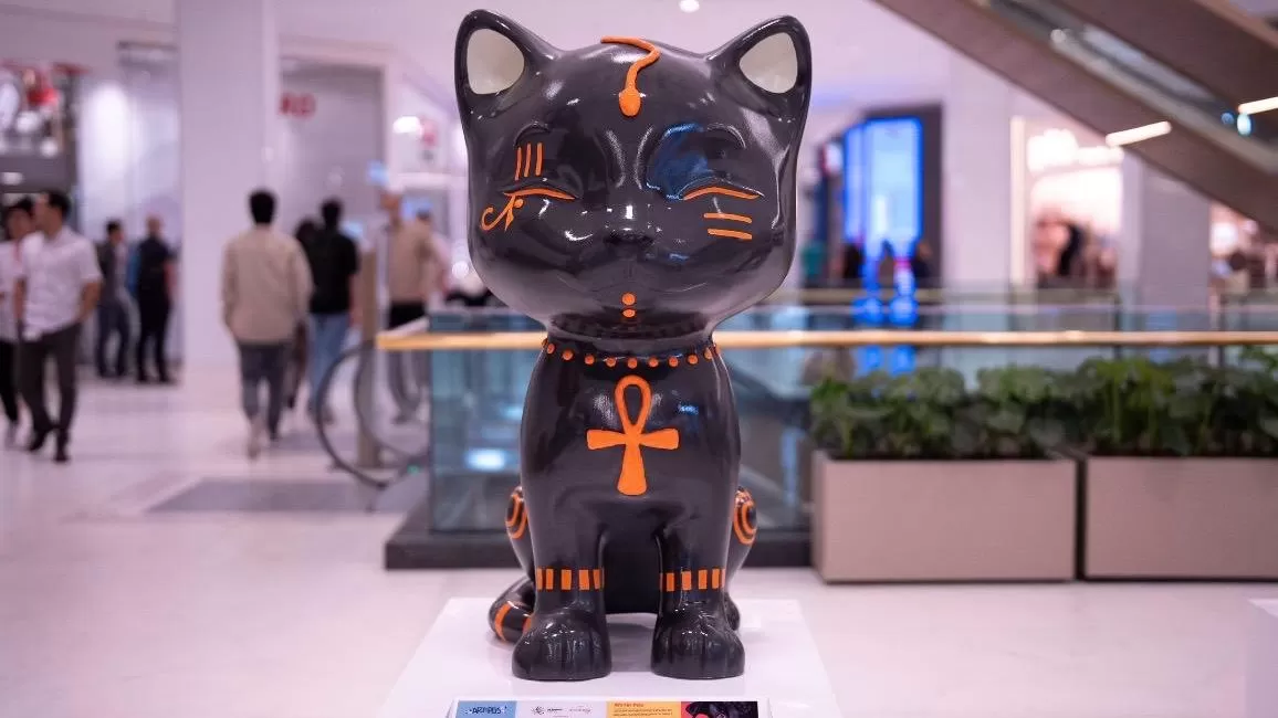 Exposição Art for Pets chega a São José com esculturas de cães e gatos customizadas por artistas; entrada gratuita