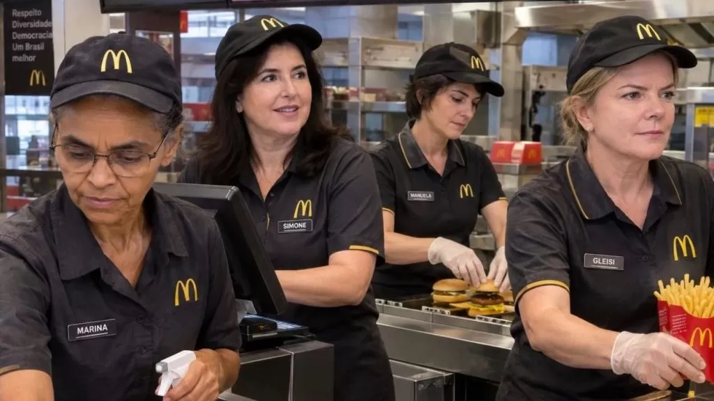 Anderson usa trabalho no fast-food para ironizar candidatas que perderam eleição e é rebatido nas redes: 'Mau gosto'