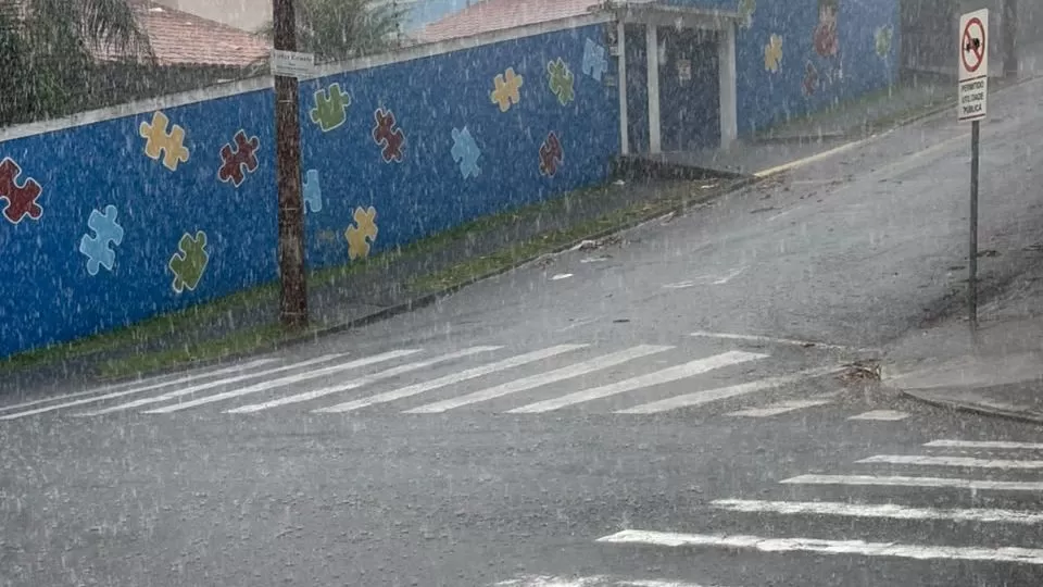 Inmet emite dois alertas de tempestade para o Vale e Litoral Norte; veja orientações